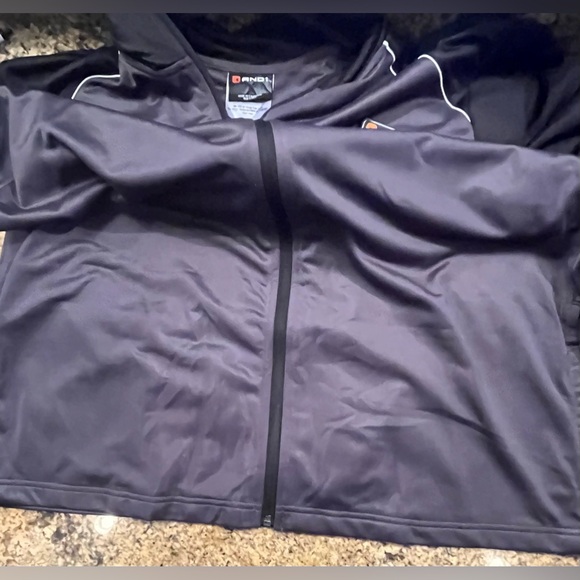 NWT AND1 Men’s Basketball Performance Fill Zip Jacket - Picture 4 of 10